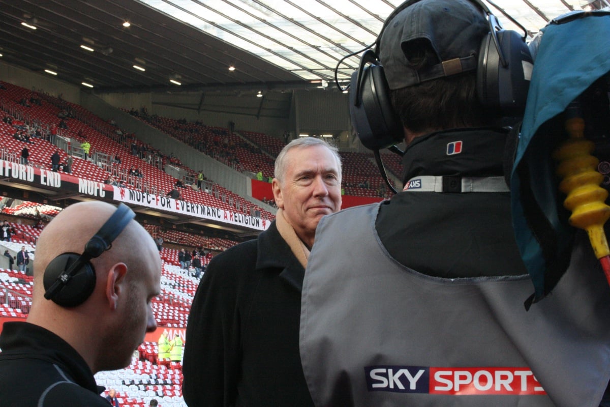 image Martin Tyler, the voice of Premier League, hangs up his Sky mic