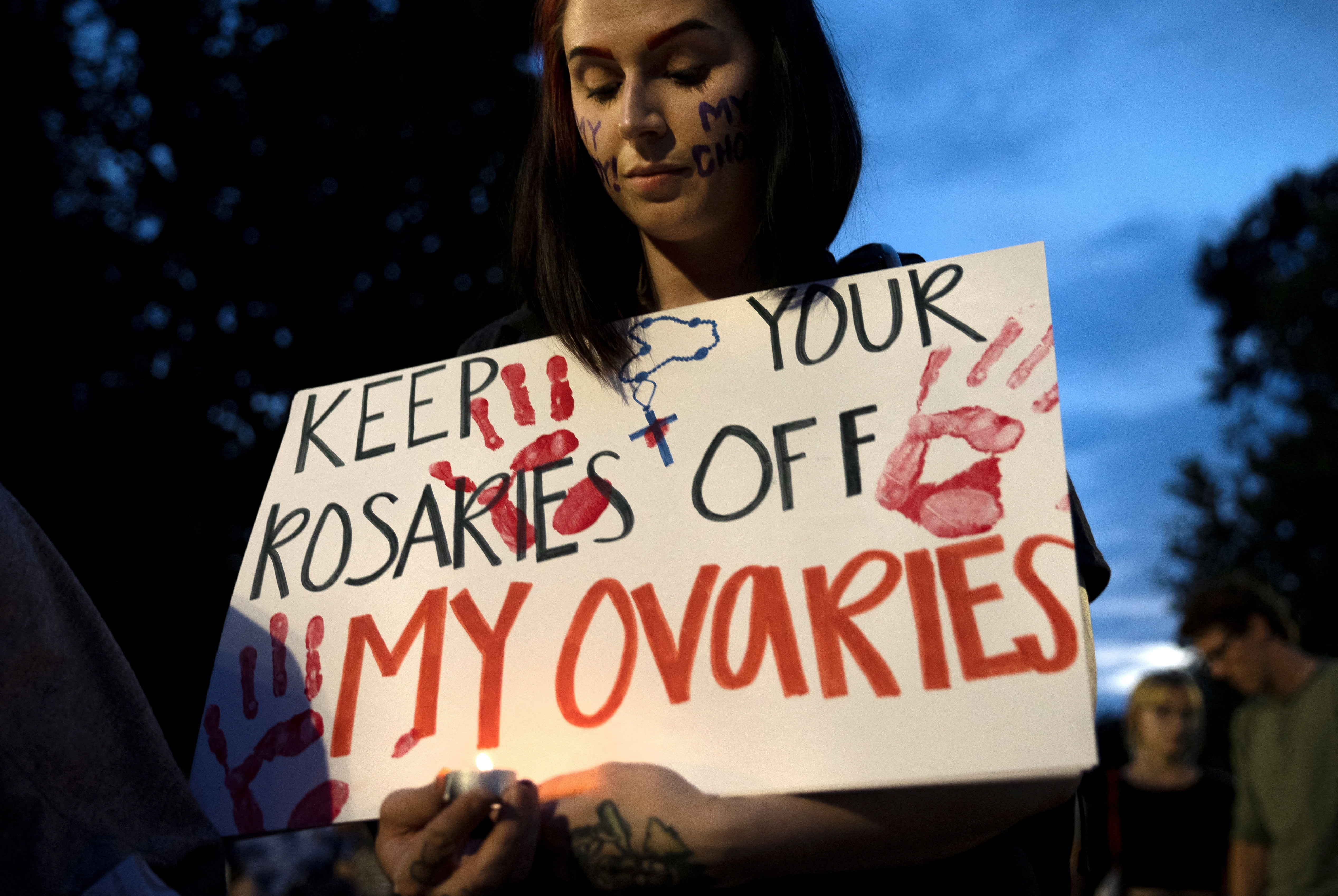 image US activists rally one year after Supreme Court allowed abortion bans