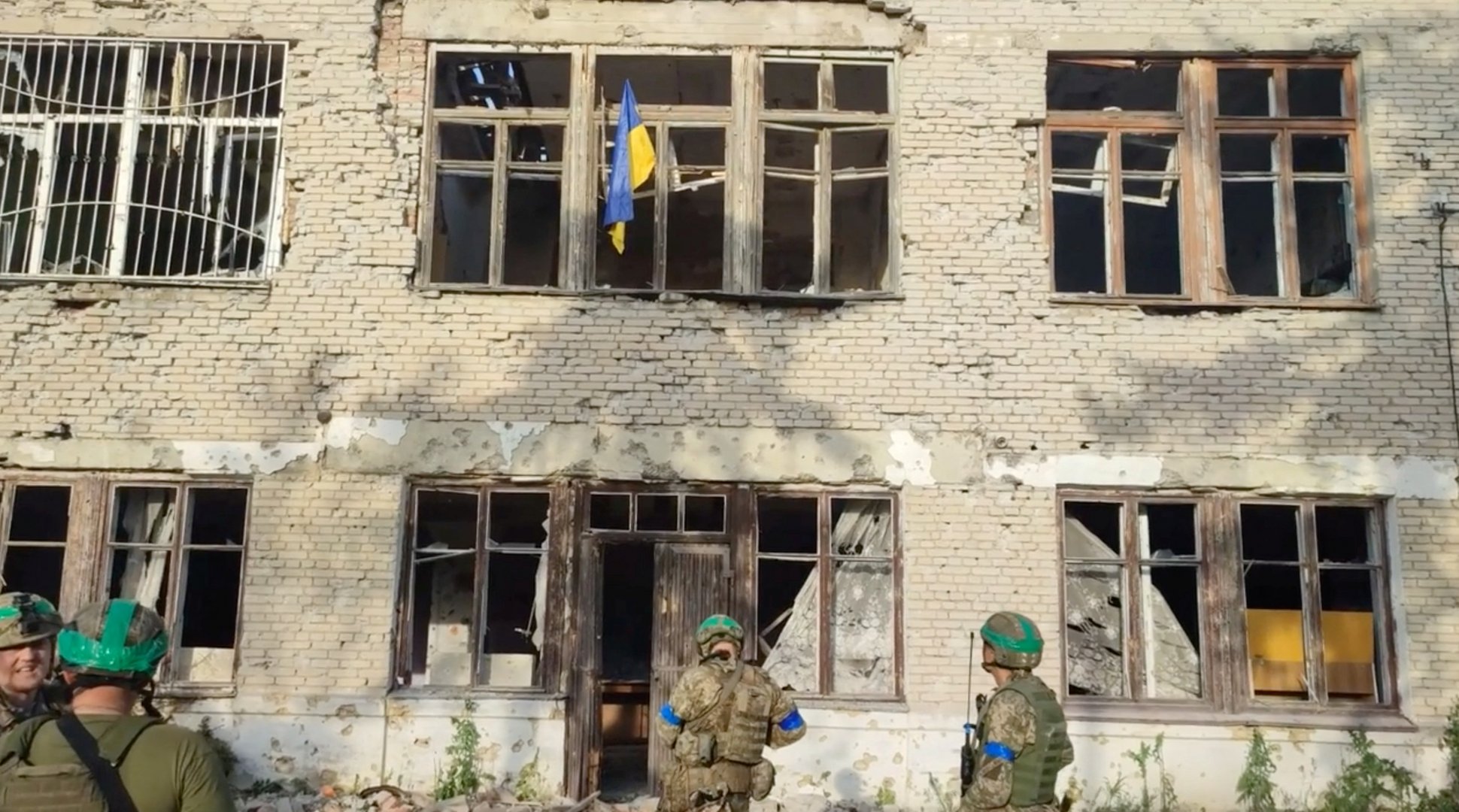 image Ukraine retakes village in &#8216;first results&#8217; of counterattack &#8211; military