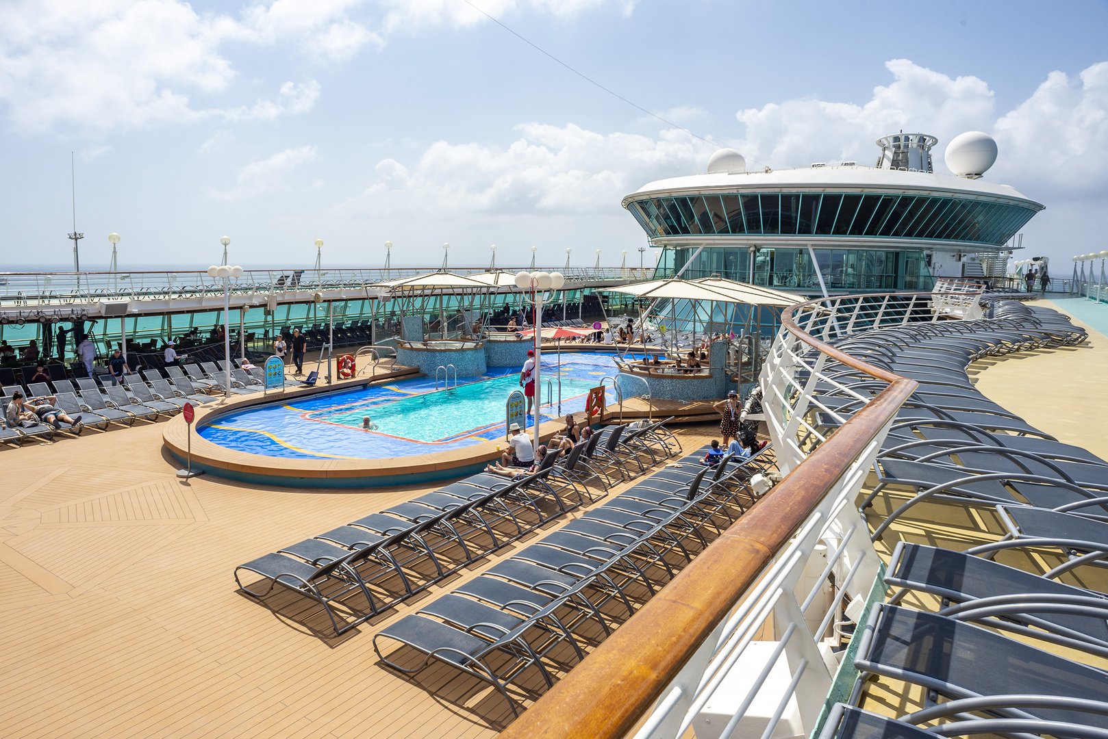 image Rhapsody of the Seas cruise ship sails into Limassol port