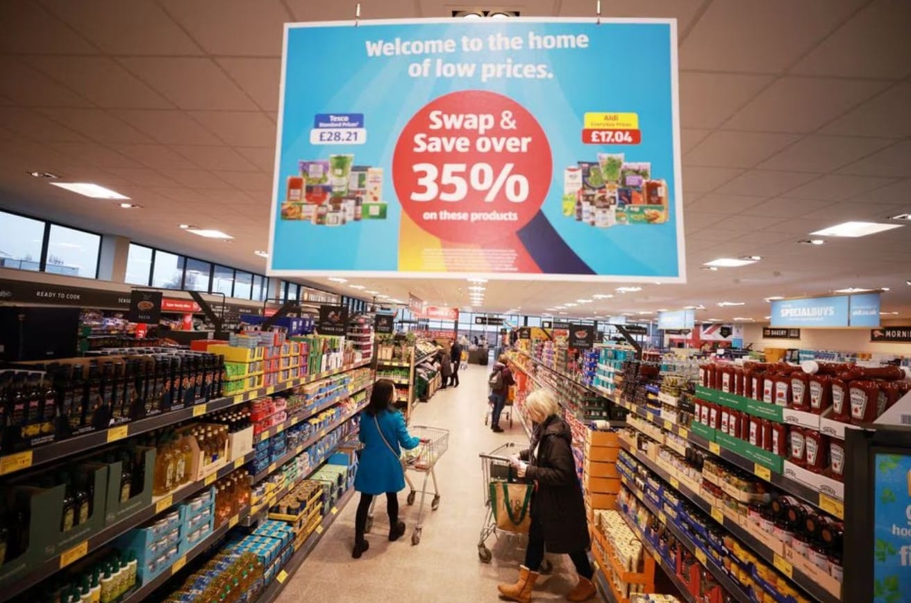image UK grocery inflation slows to 1.7 per cent, household worries persist