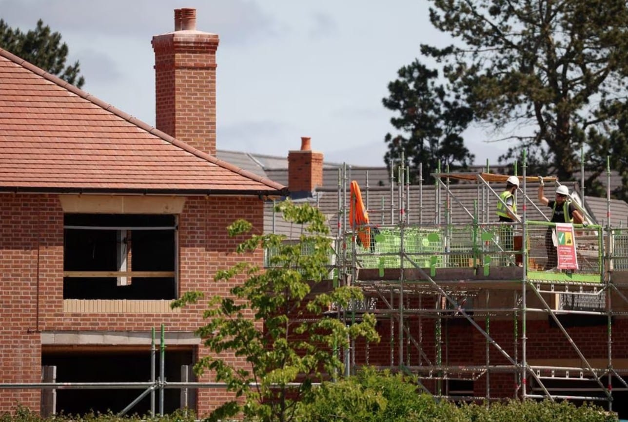 image UK house prices post first annual drop since 2012, says Halifax