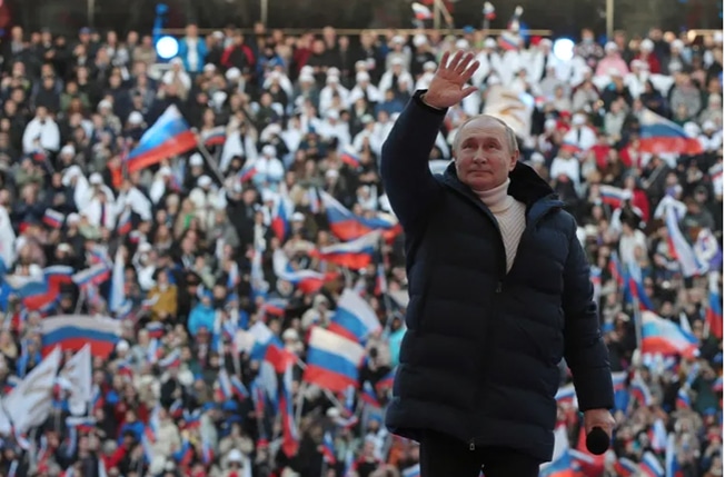 image Kremlin: majority of Russians support Putin and military action