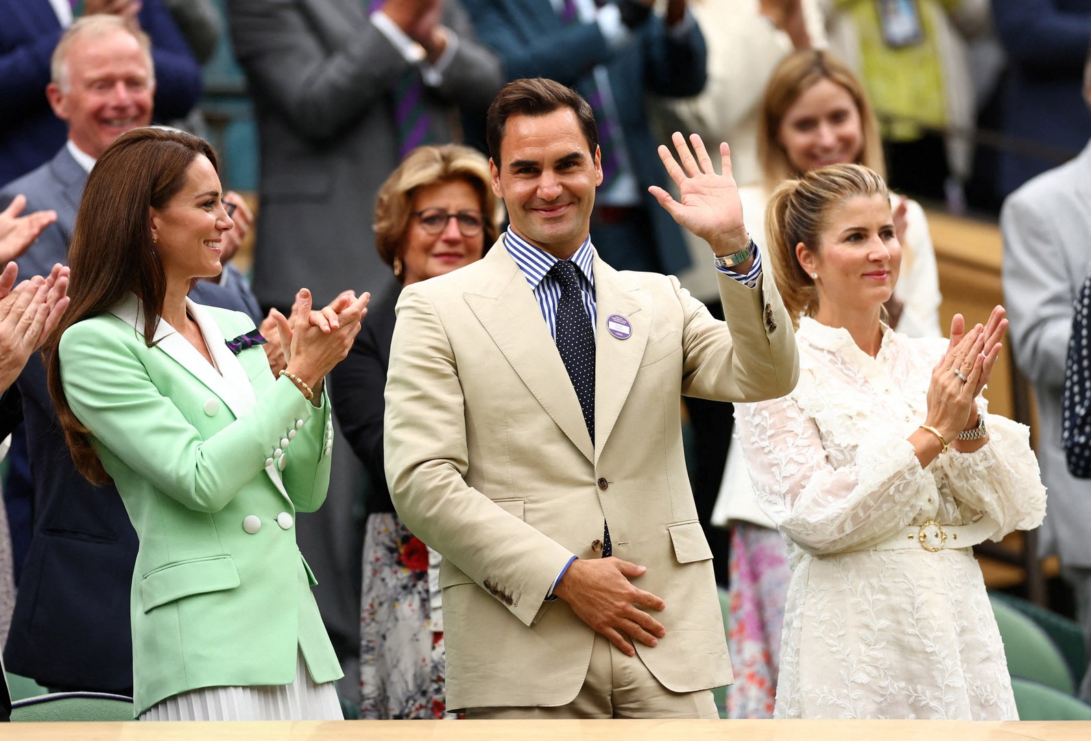 image King Federer back in town as Alcaraz and Rybakina shine at Wimbledon
