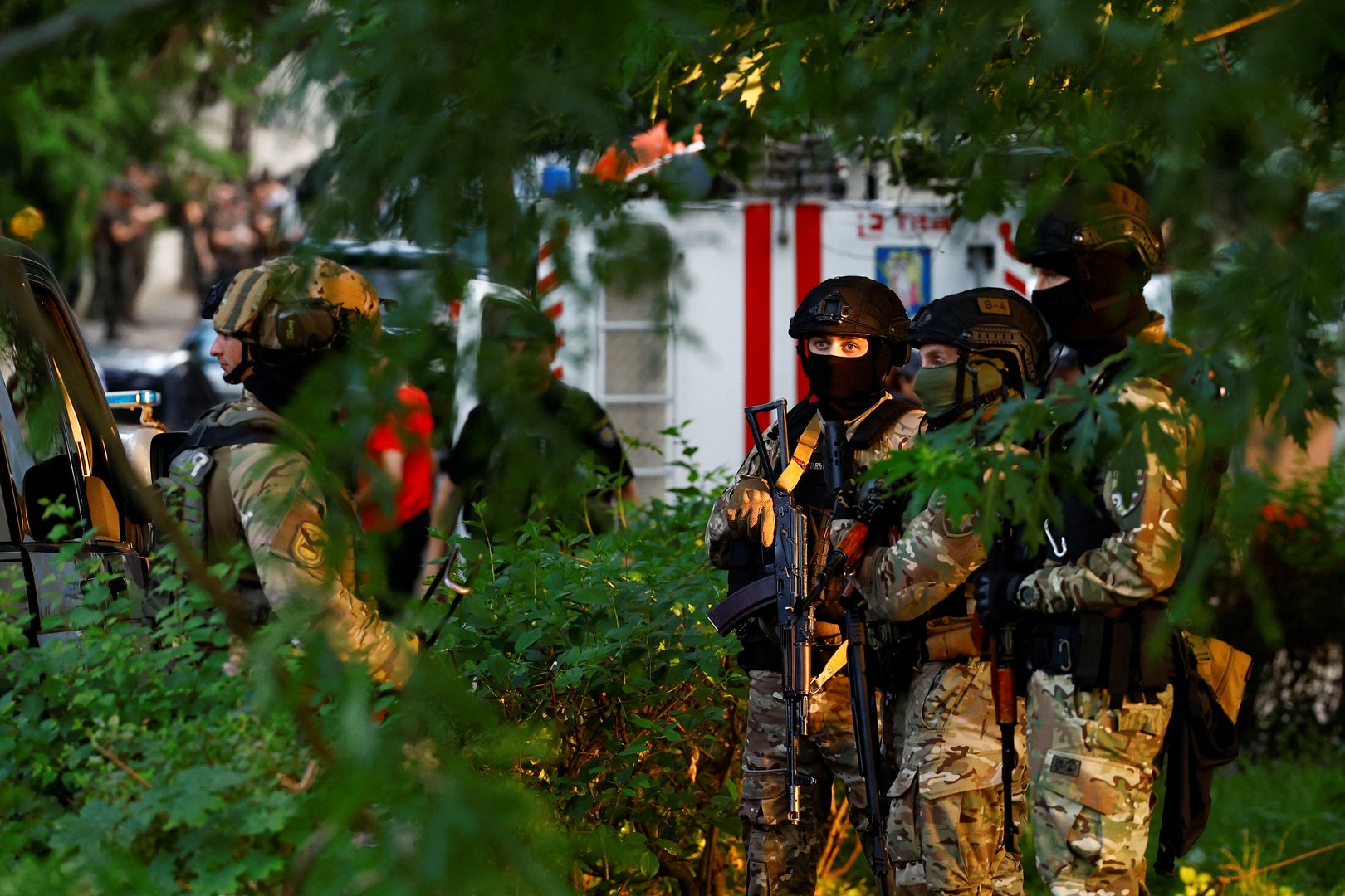 image Man dies after detonating explosive device at court in Ukrainian capital (Update 2)