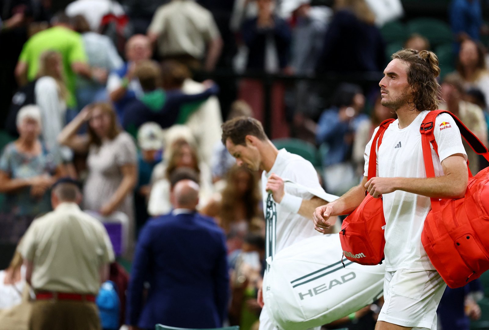 image Murray, Tsitsipas night-time drama ends on a Wimbledon cliff-hanger, to resume today
