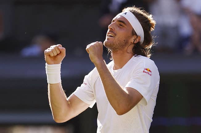 image Tsitsipas ends Murray&#8217;s dream, Alcaraz and Medvedev through