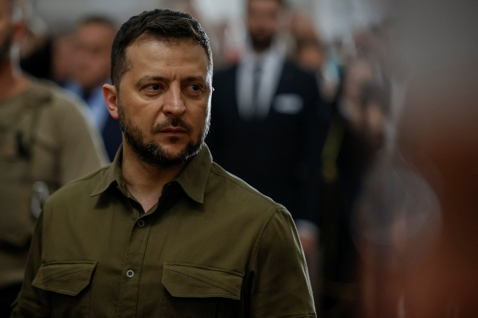 image Ukraine hopes to hold peace summit this autumn &#8211; Zelenskiy