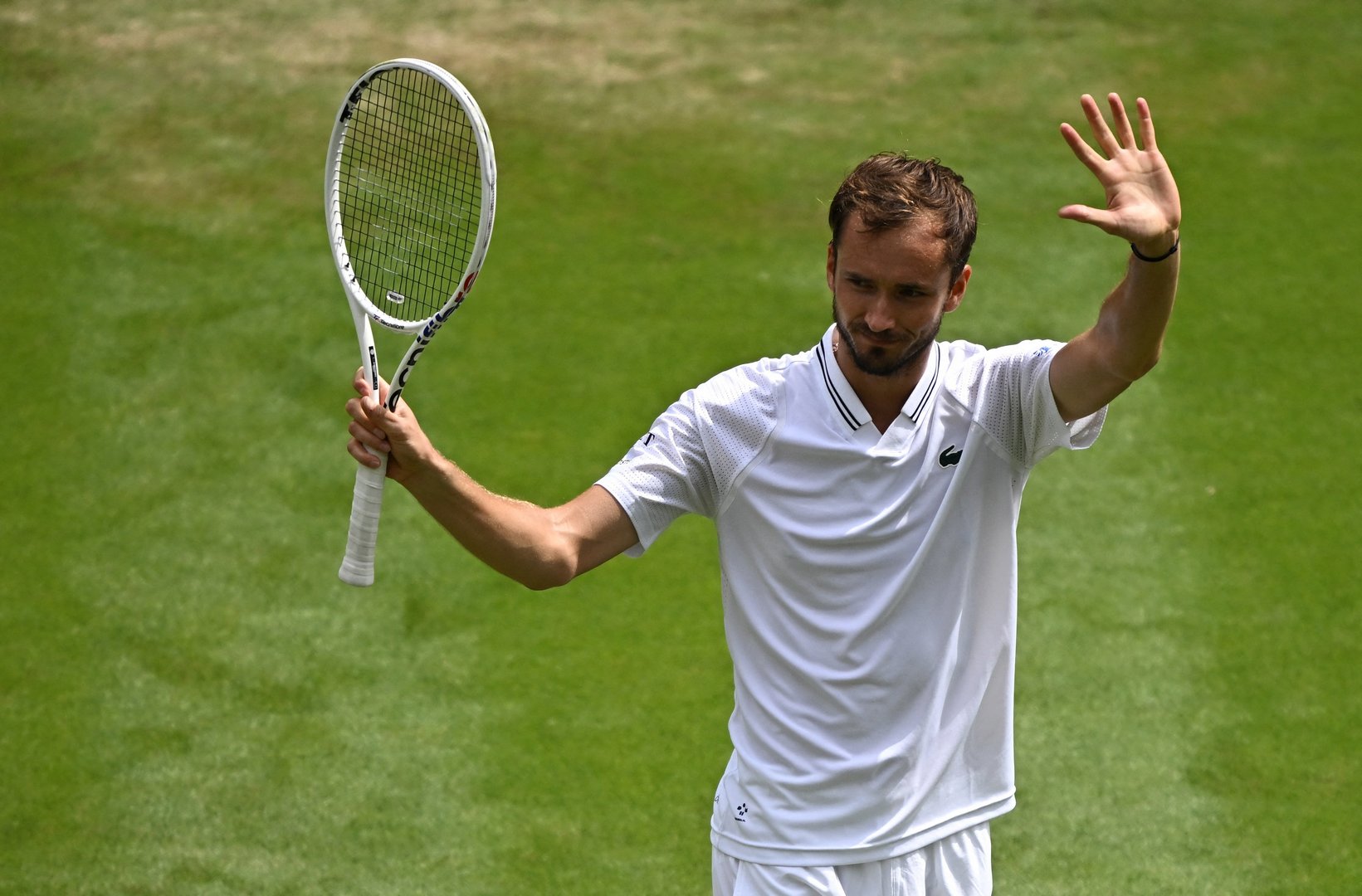 image Medvedev into last eight for first time after Lehecka retires injured