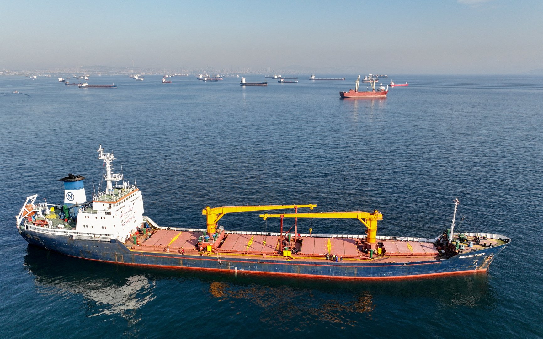 image EU helping UN, Turkey in bid to extend Black Sea grain deal