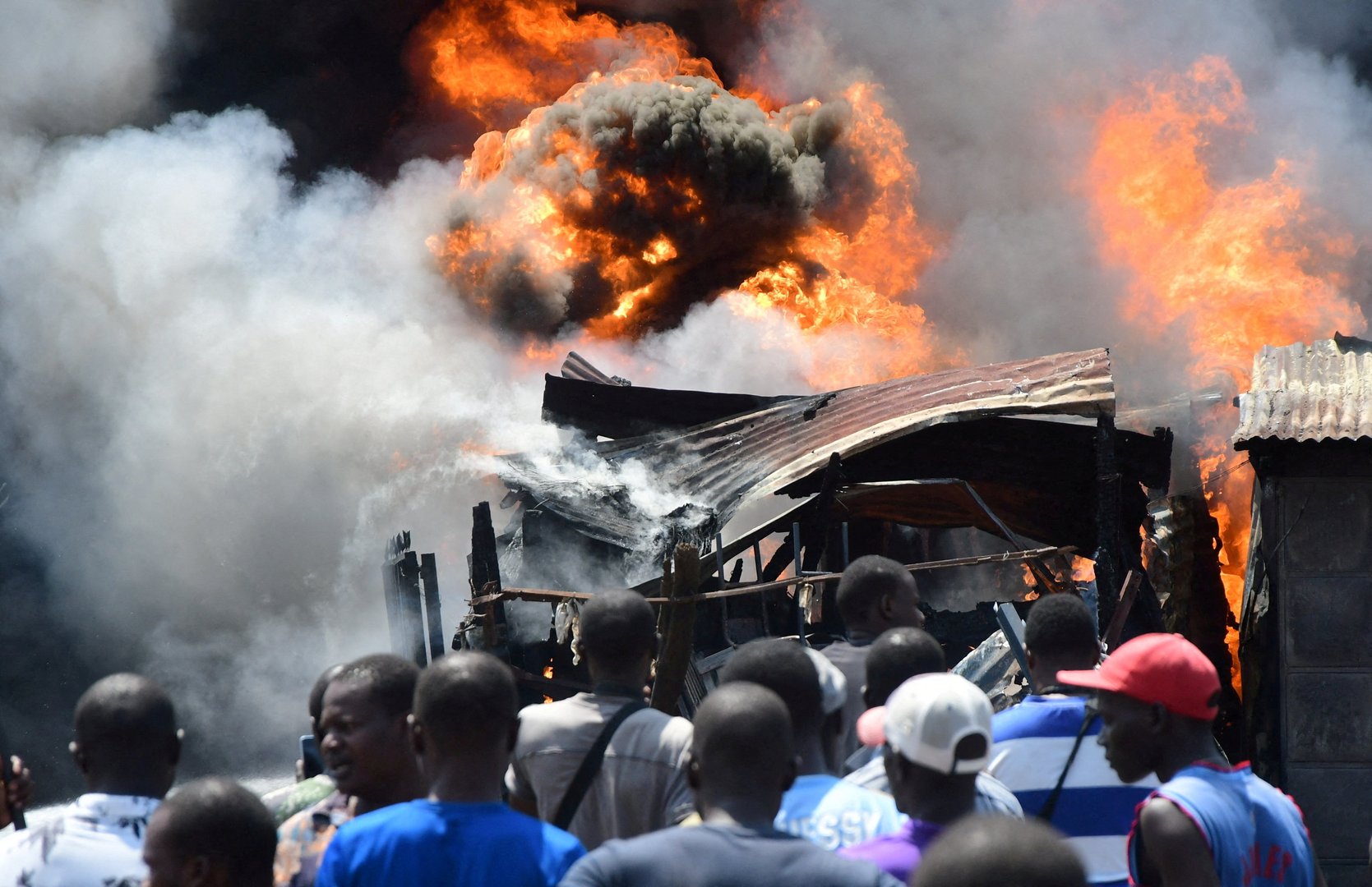 image Several reported shot as Kenya protesters, police clash in tax hikes unrest
