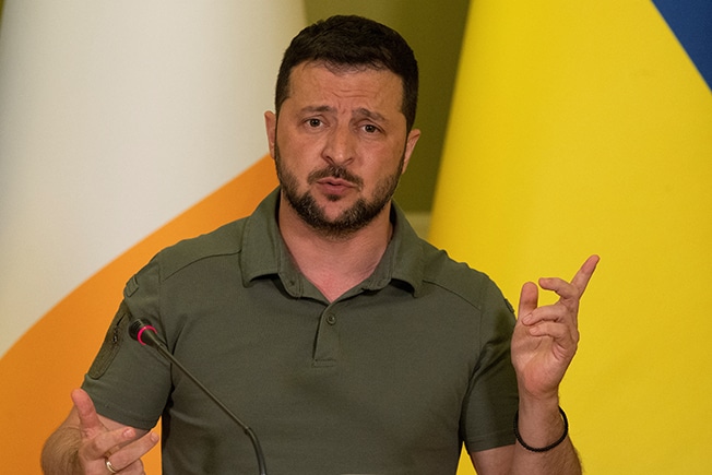 image Corruption, treason in Ukraine won&#8217;t be tolerated, Zelenskiy says