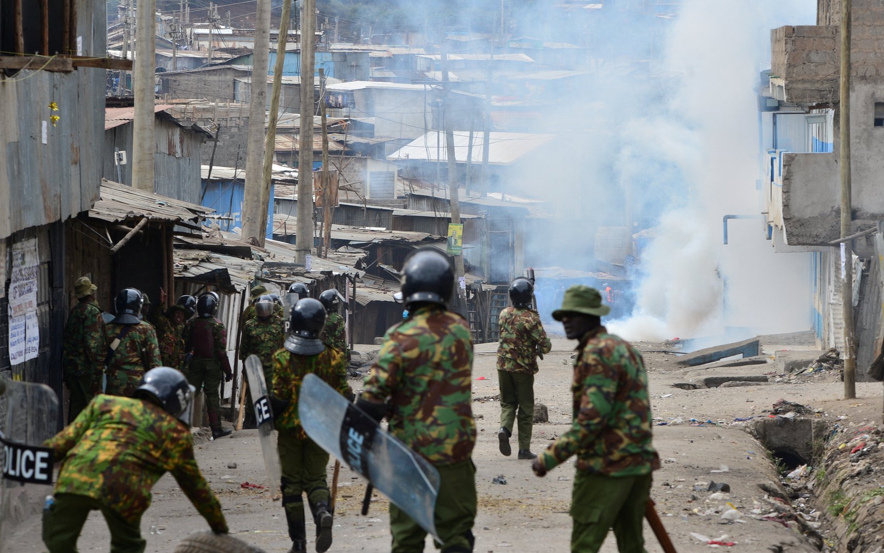 image Kenyan anti tax hike protests subside as police clamp down