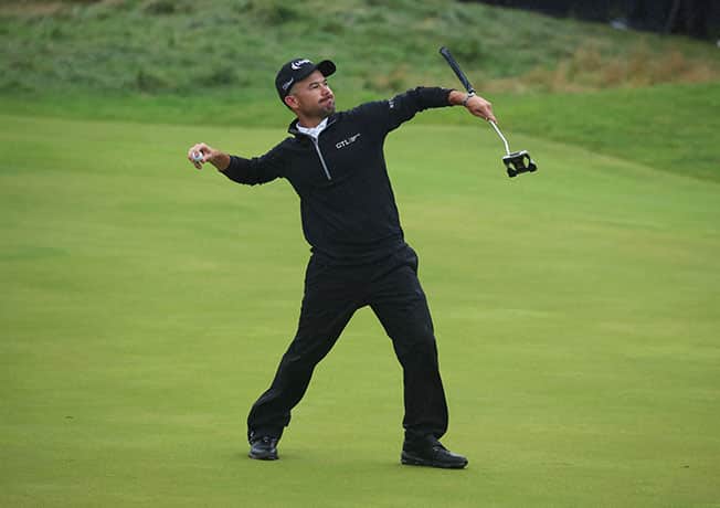 image Harman wins The Open by six shots