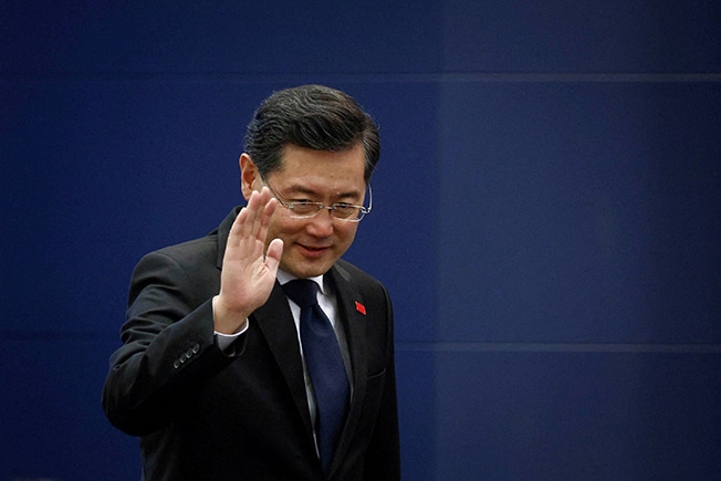 image China replaces foreign minister Qin after one-month absence