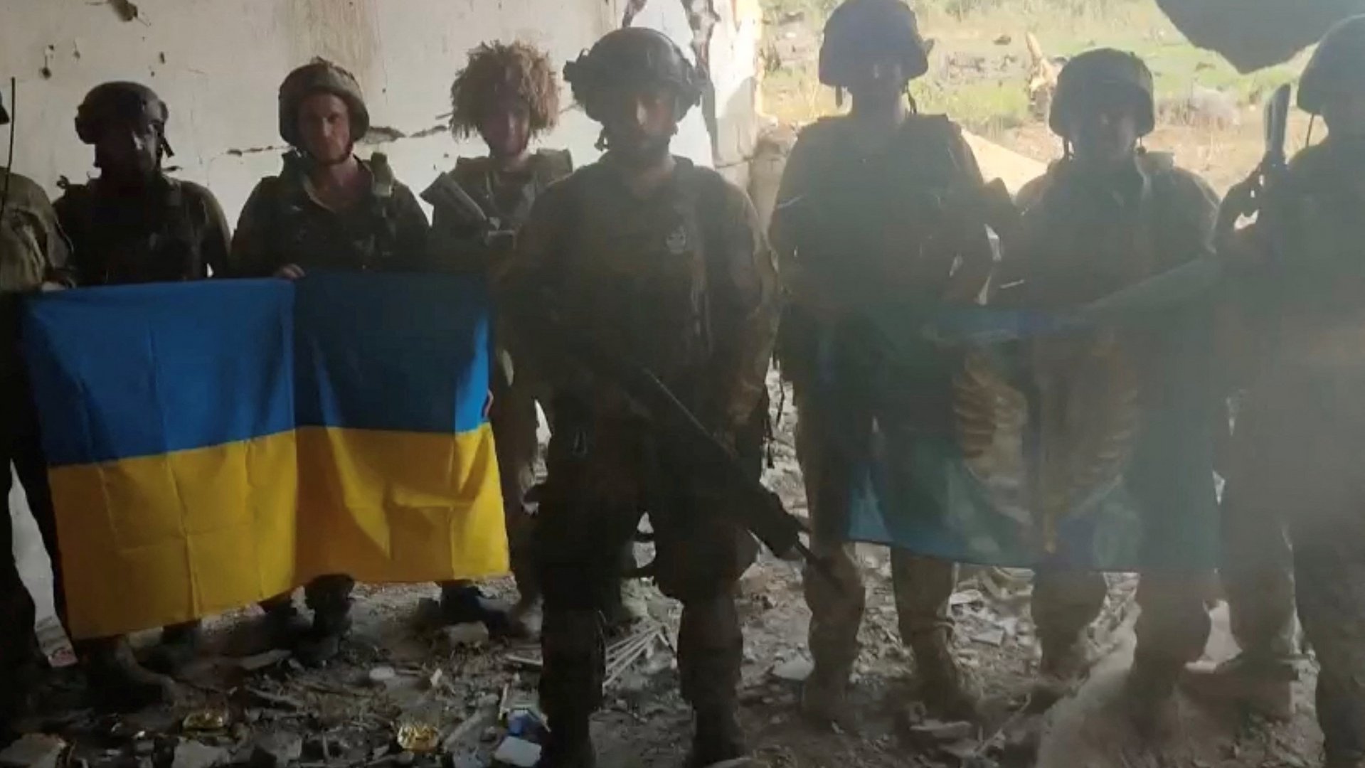 image Ukraine recaptures Staromaiorske village in southeast &#8211; video posted by Zelenskiy (Update)