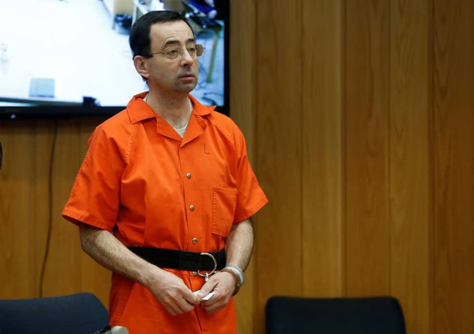 image Nassar, disgraced doctor who abused US gymnasts, is stabbed in prison