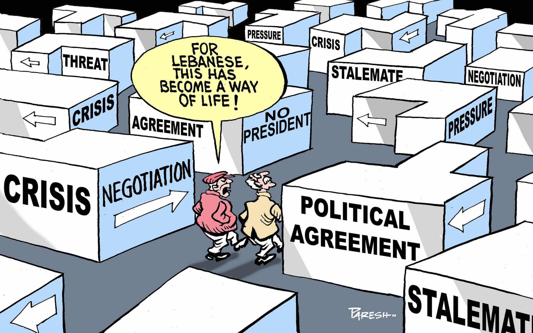 crisis in lebanon