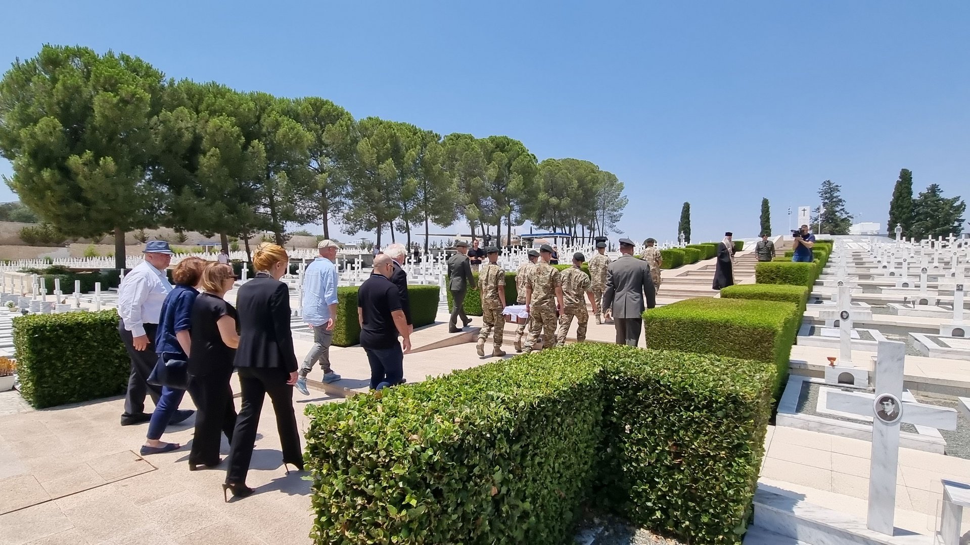 image Funeral for soldier missing since 1974 held in Nicosia