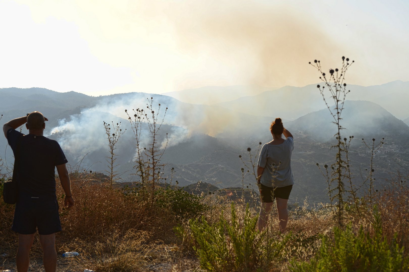 image Fire in Dierona under control, after overnight battle with flames (updated)