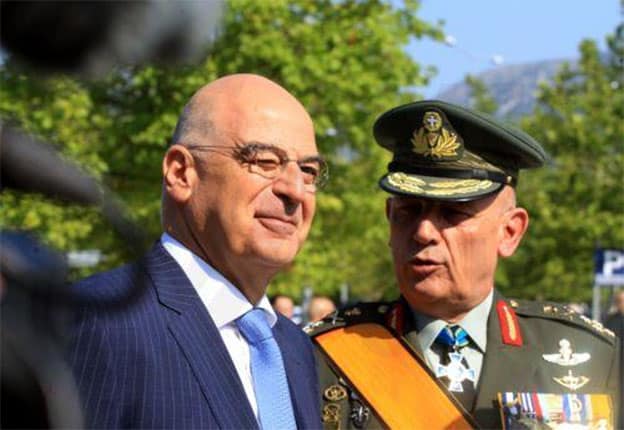 image Greek defence minister begins official visit