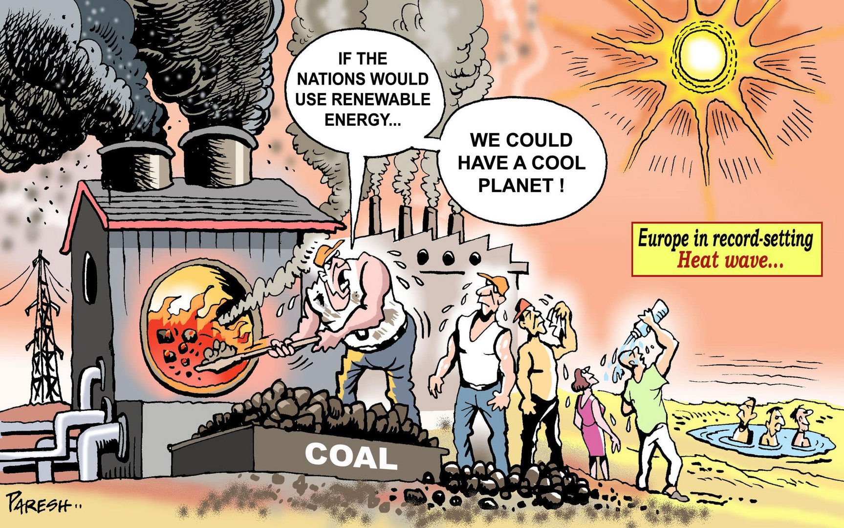 europe heatwave