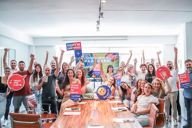 image Great Place to Work® rank for Partners Connected Comms
