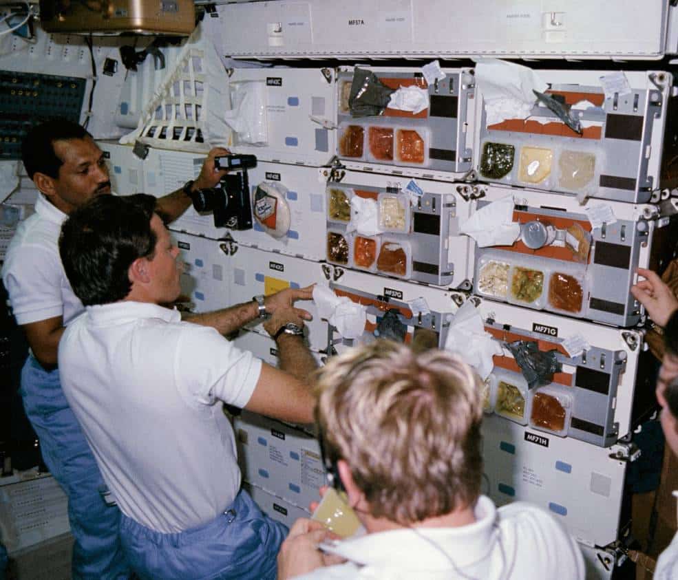 image What’s Eaten where: The International Space Station