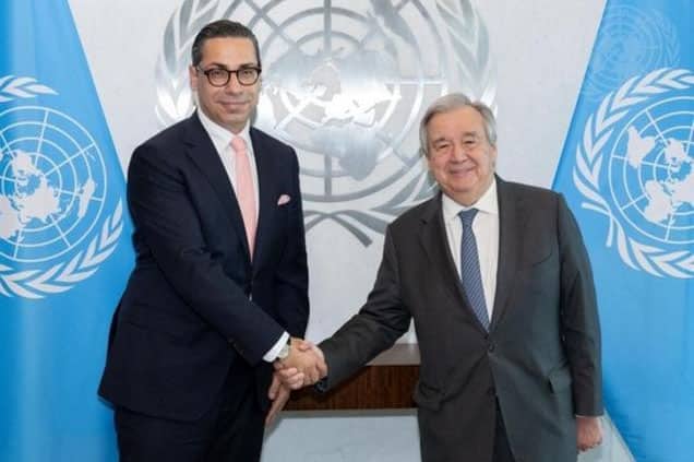 image FM: Meeting with UNSG productive, positive and forward-looking