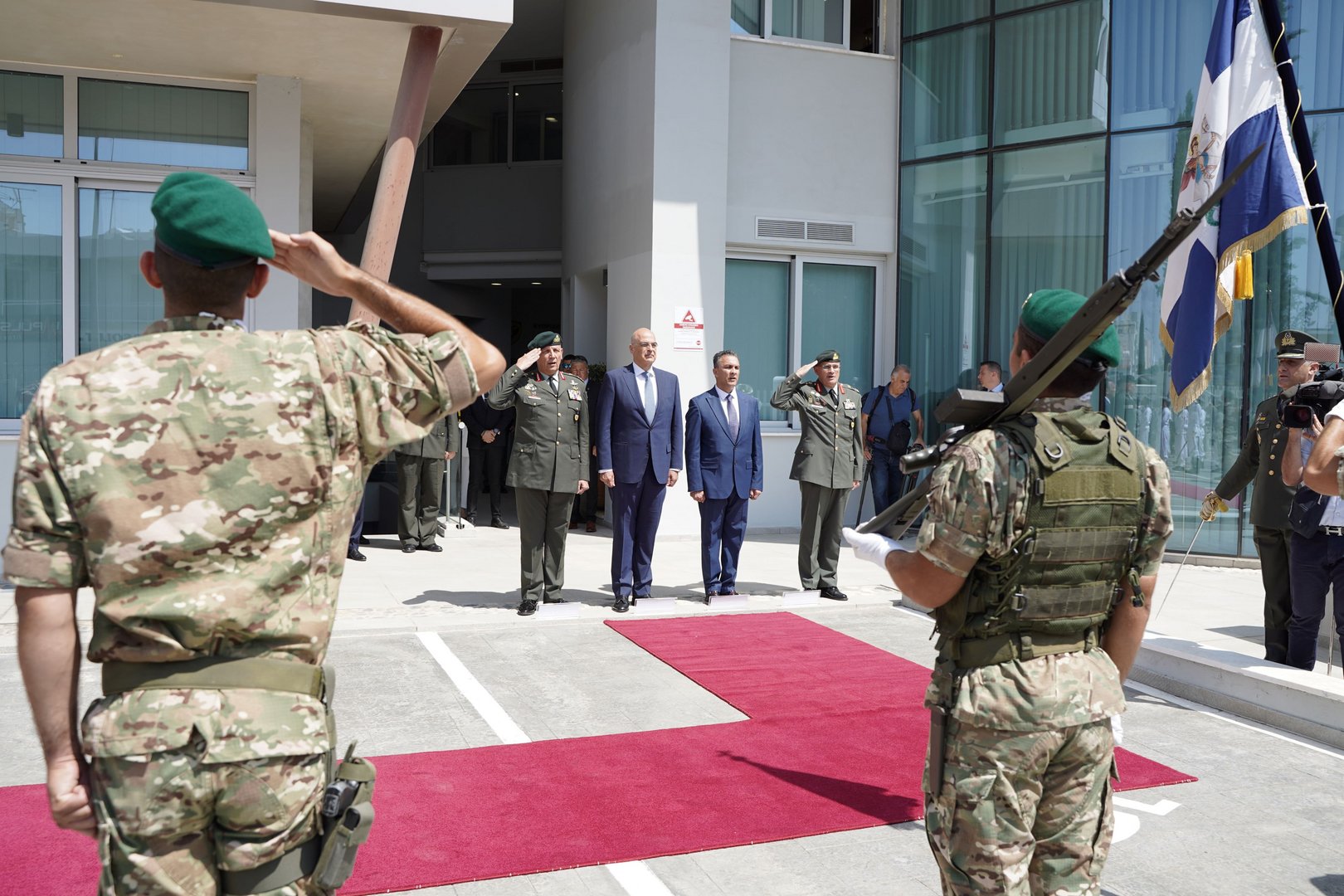 image Cyprus and Greece strengthen defence cooperation in ministerial meeting
