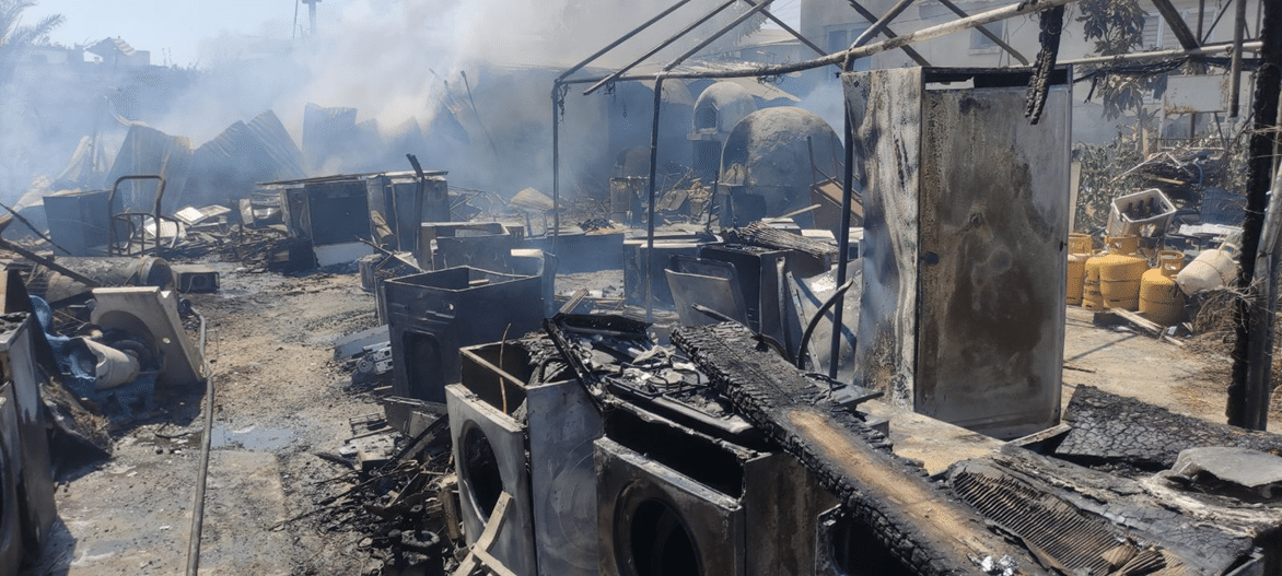 image Blaze breaks out in Polemidia residence