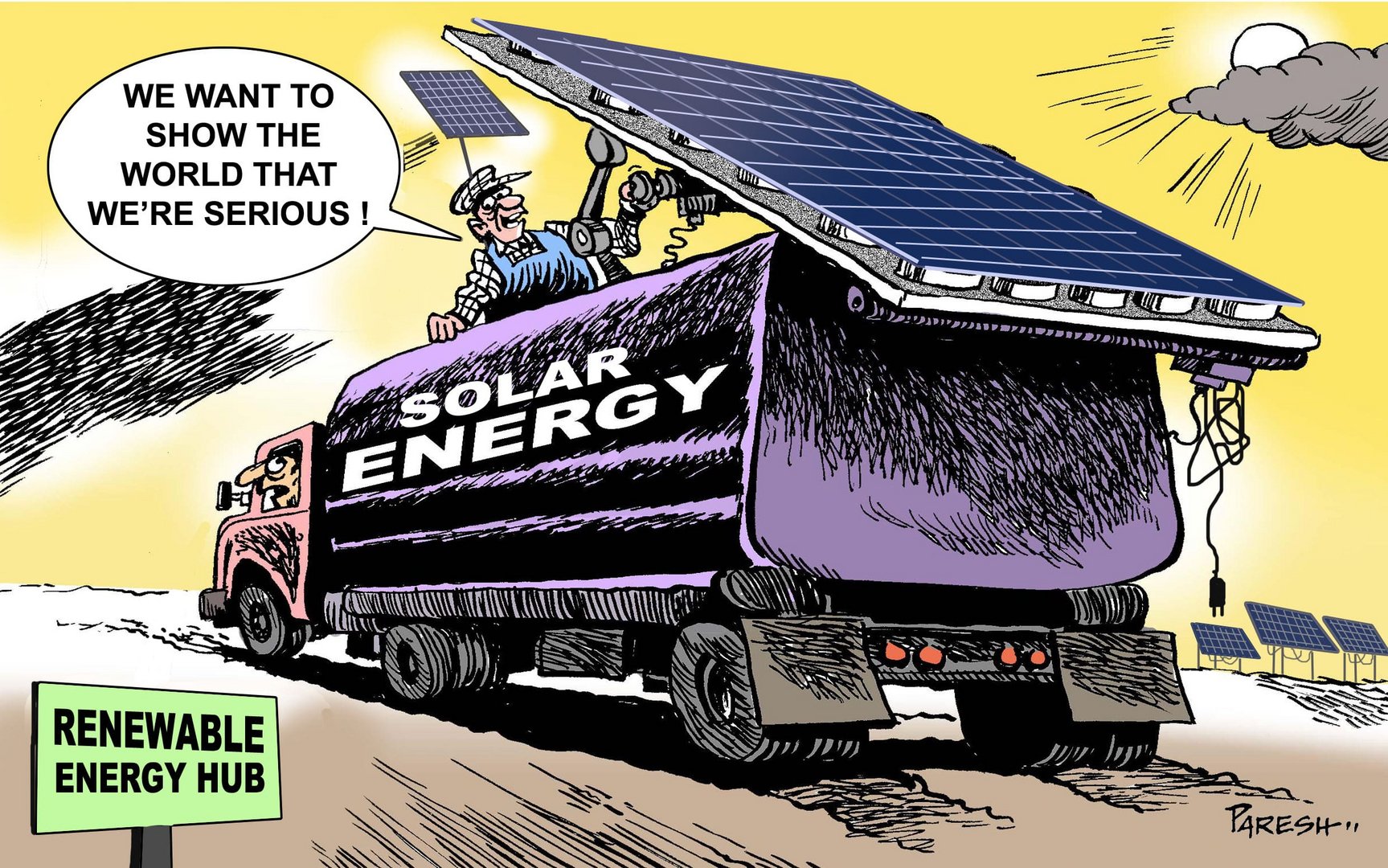 renewable energy hub