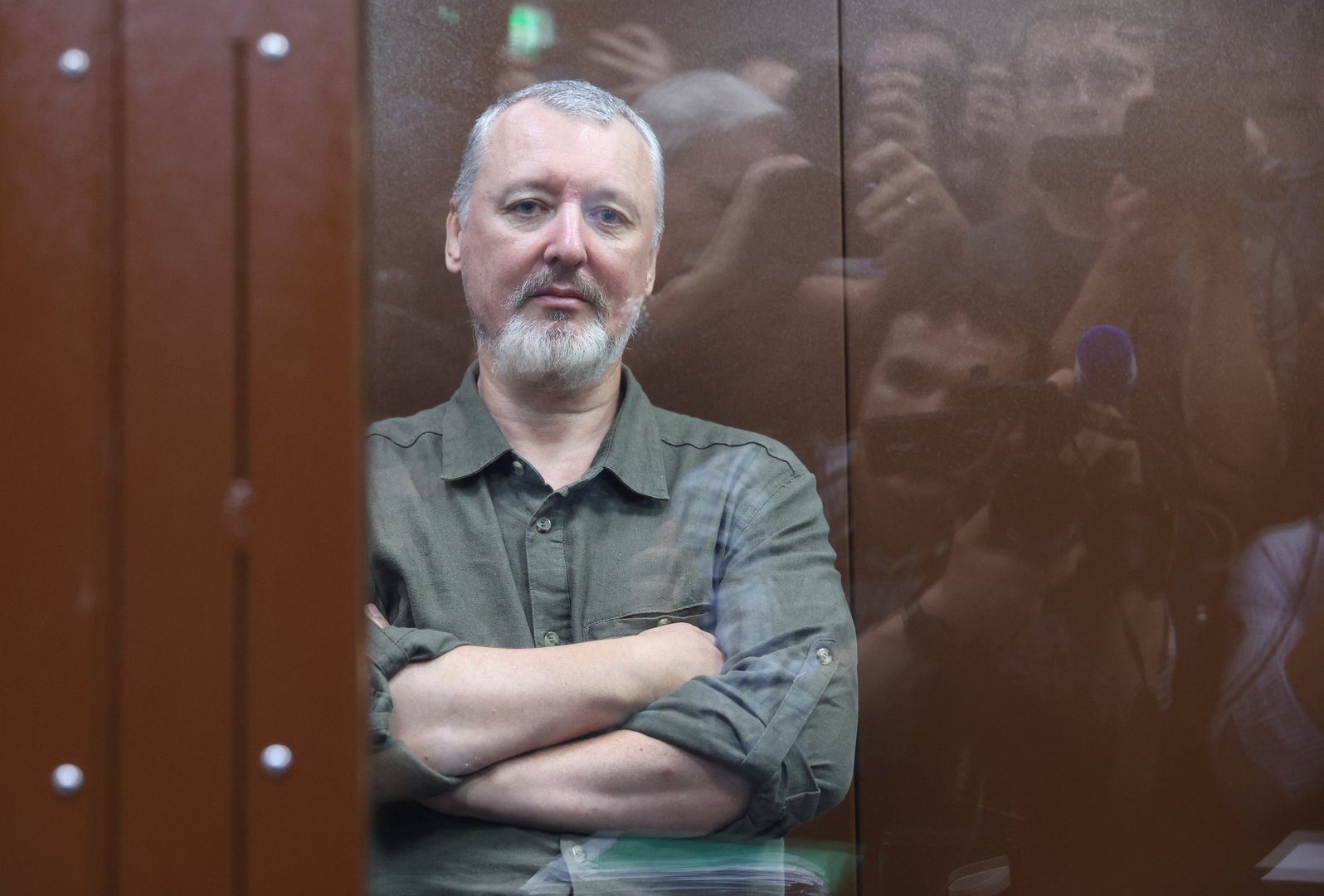 image Jailed Russian nationalist Girkin warns of &#8216;sham&#8217; presidential election (updated)
