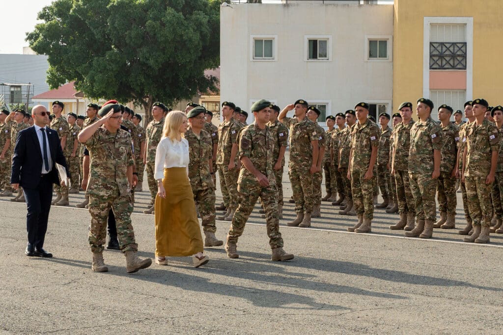 Swearing-in of National Guard conscripts