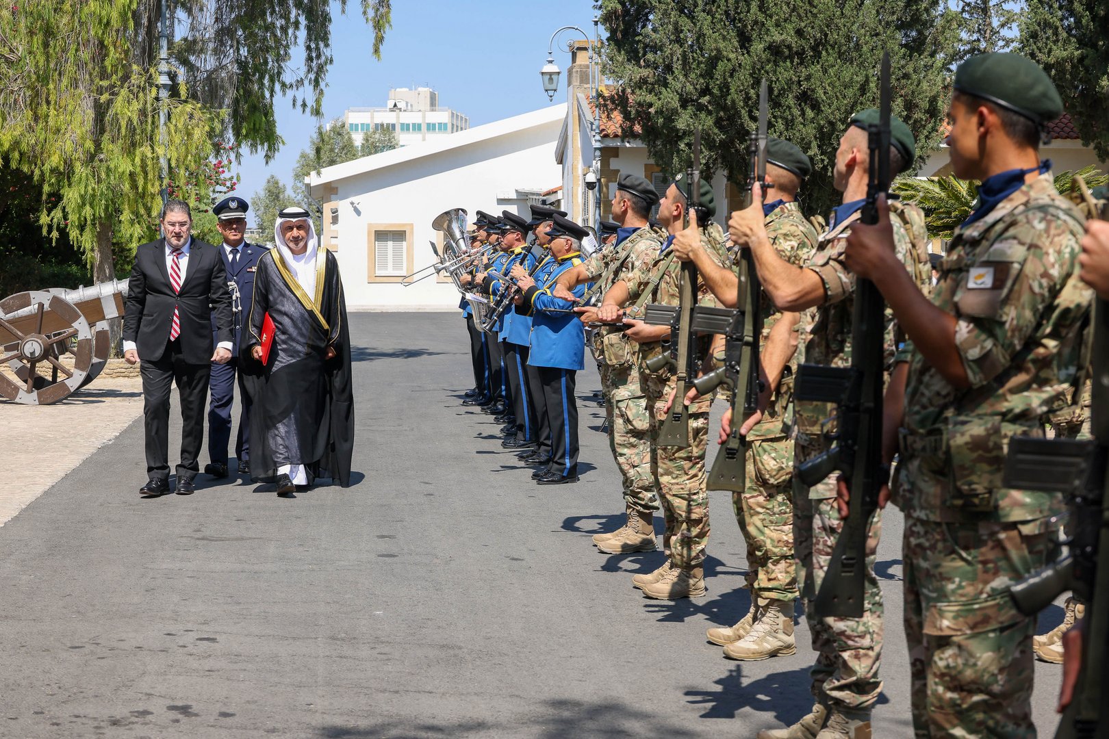 image Christodoulides says Cyprob negotiations &#8216;biggest priority&#8217; at ambassador ceremony