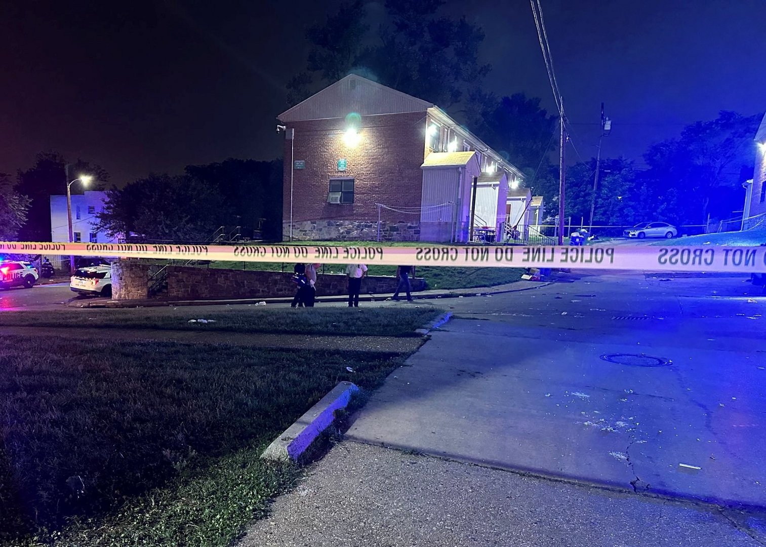 image Baltimore police say two dead, 28 injured after mass shooting at housing block