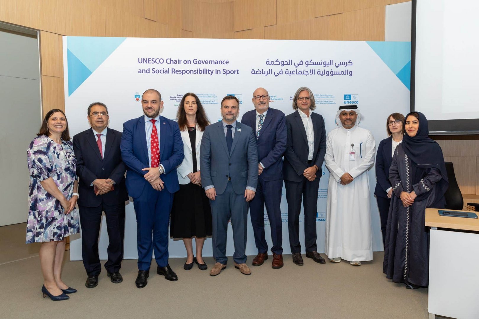 image UCLan shares prestigious joint Unesco sports position with Qatar