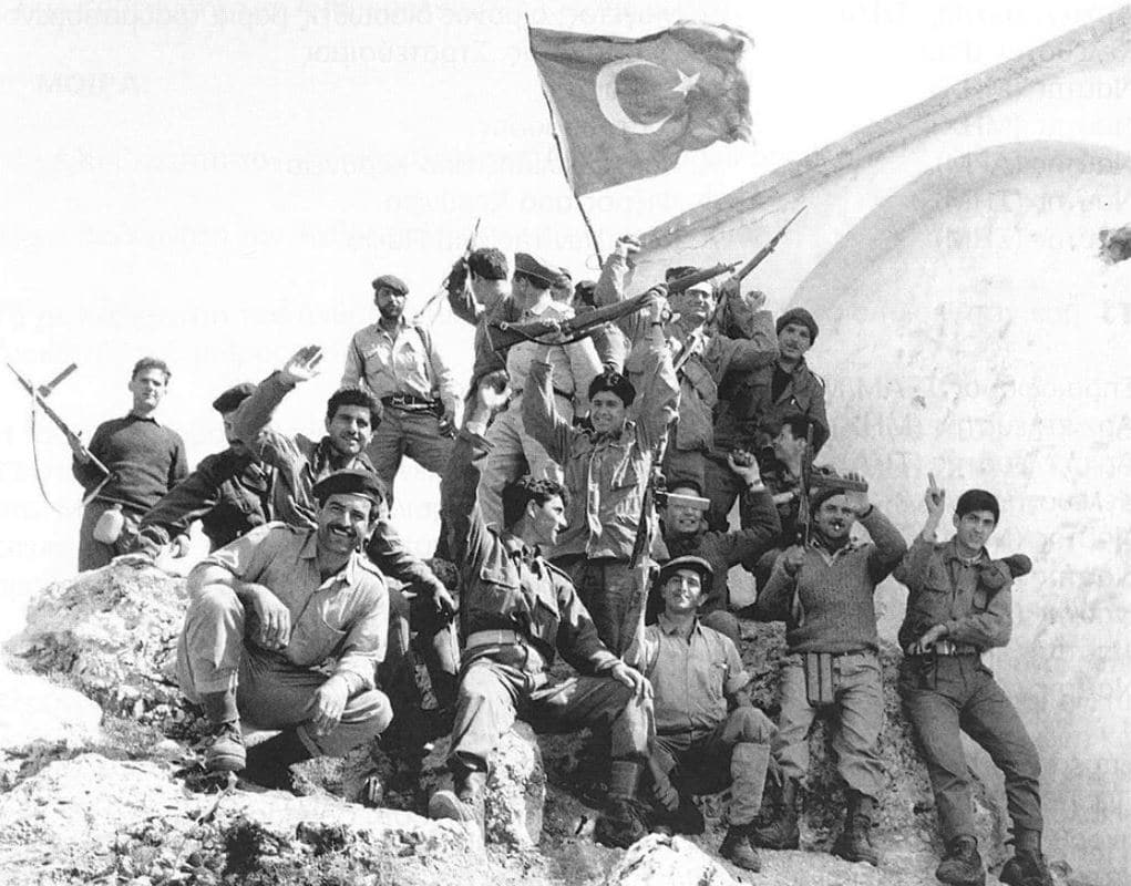 image Turkish vice president accidentally posts Eoka photo to social media
