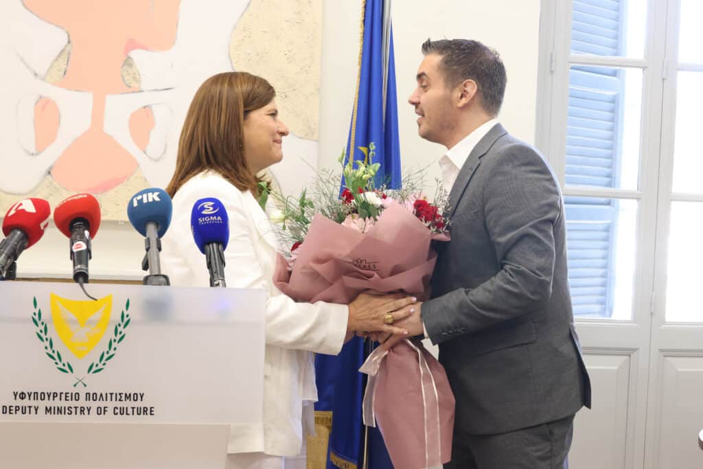 deputy minister, deputy ministry of culture, hadjiyiannis, Kassianidou