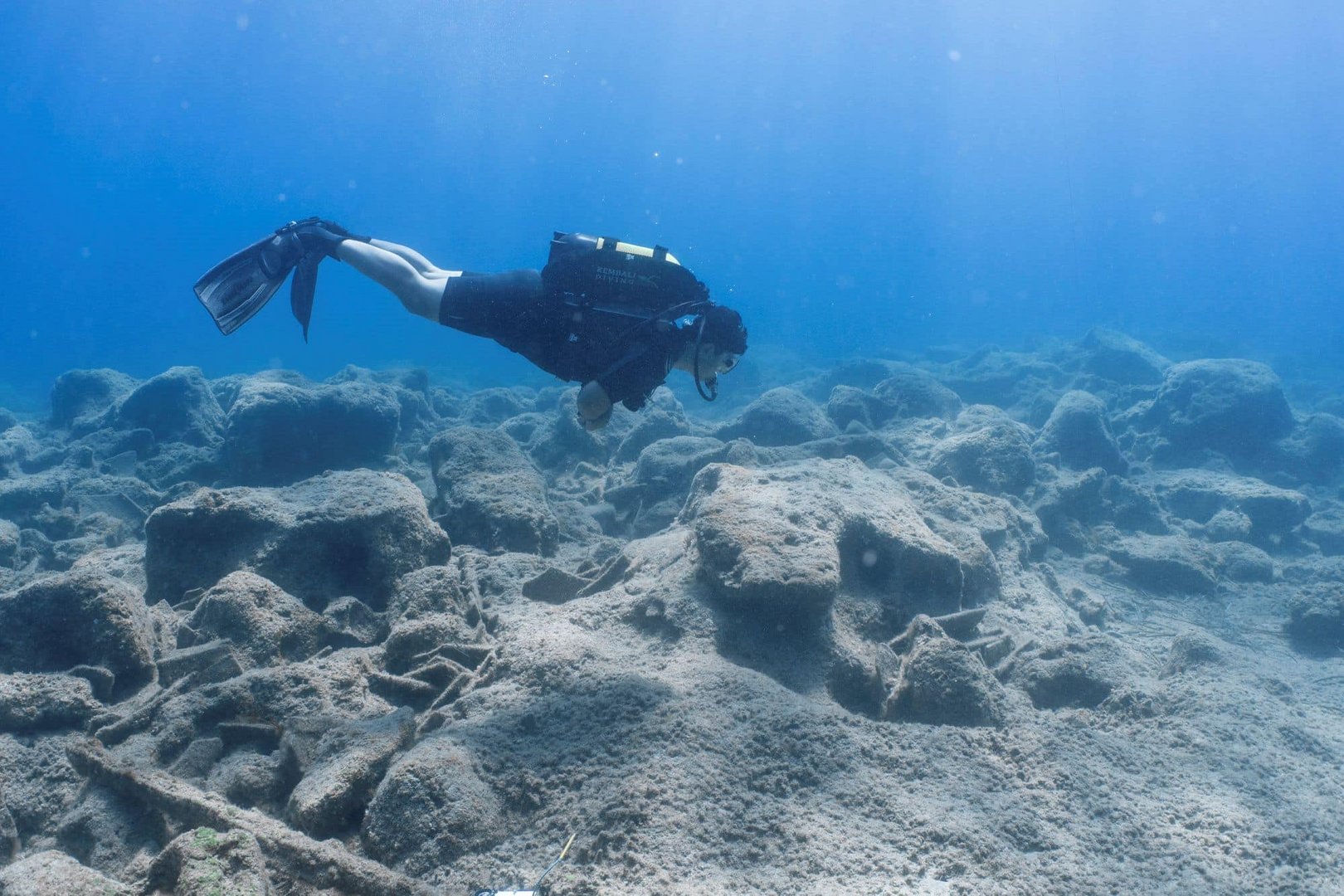 image Ancient finds relocated from Akrotiri coast