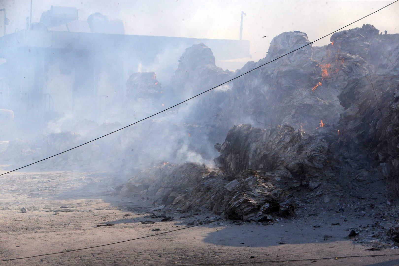 feature prak the heaps of waste smouldered for days (christos theodorides)