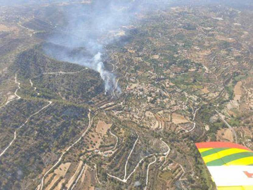 image Fire that threatened Akourdalia consistent with arson (Updated)