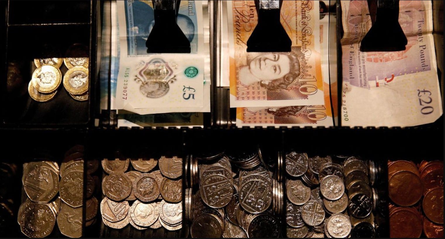 image Sterling heads for biggest weekly fall since February as inflation cools