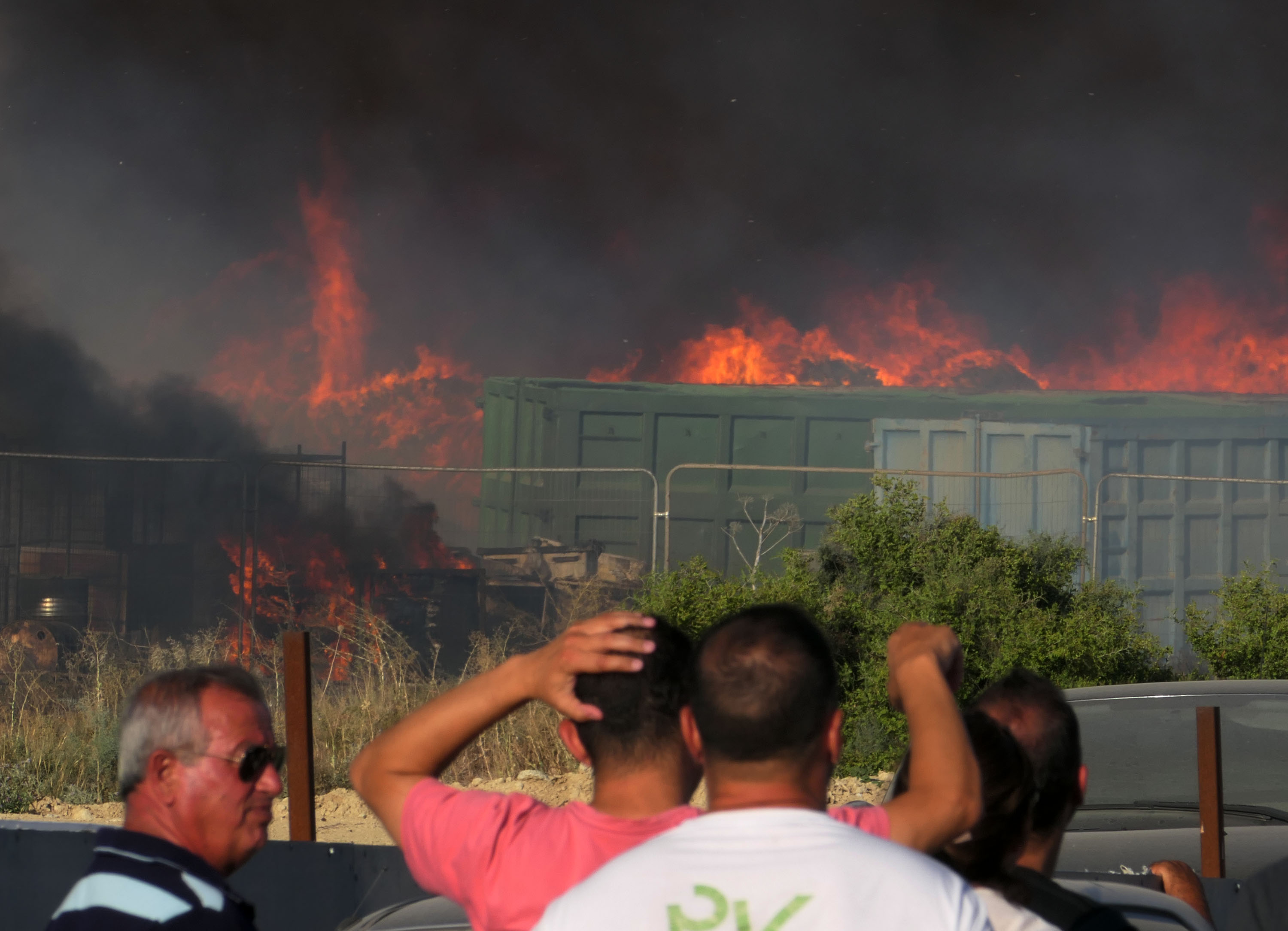 image Geri fire will take time to extinguish completely