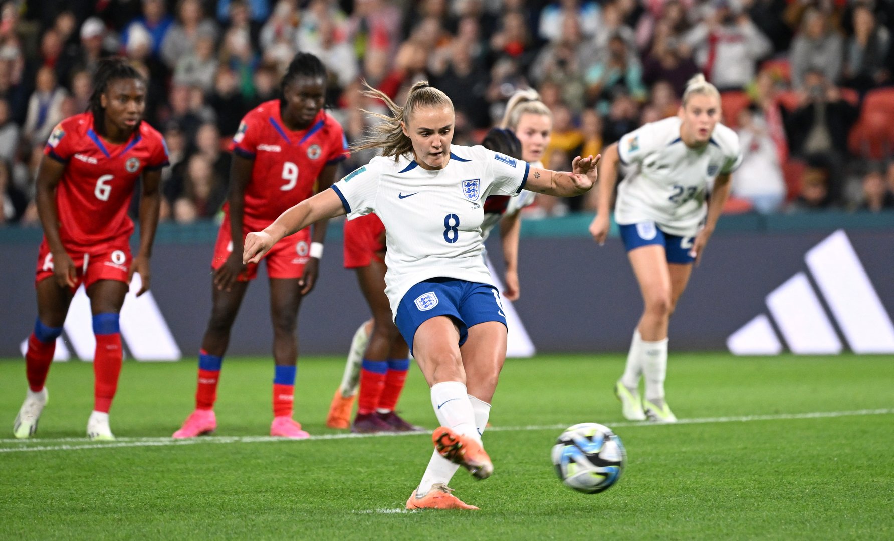 image Stanway&#8217;s second-chance penalty gives England 1-0 win over debutant Haiti