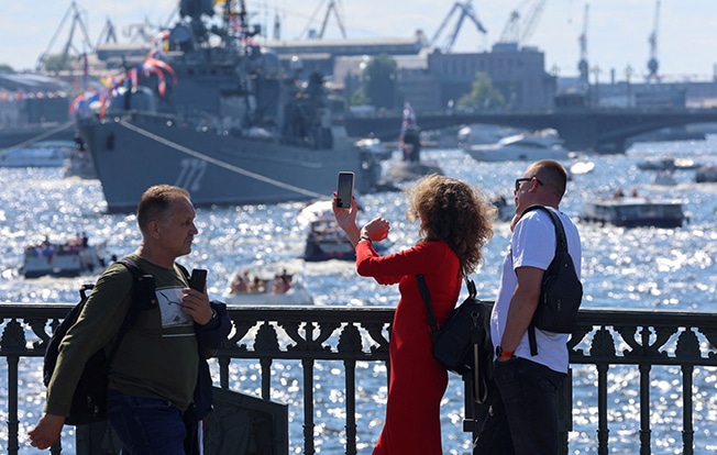 image Russia says thwarts Ukrainian attacks on navy, civilian ships in Black Sea