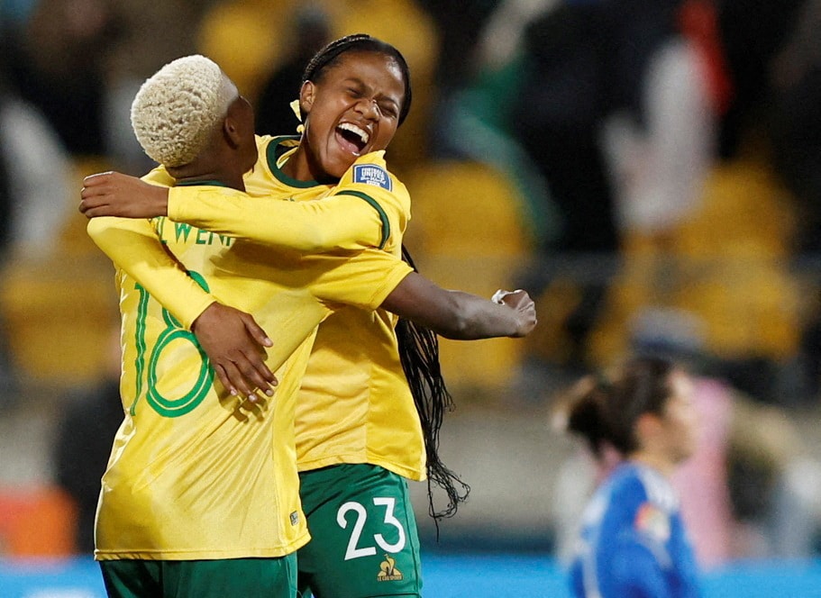 image South Africa book spot in knockout stages with last-gasp win over Italy