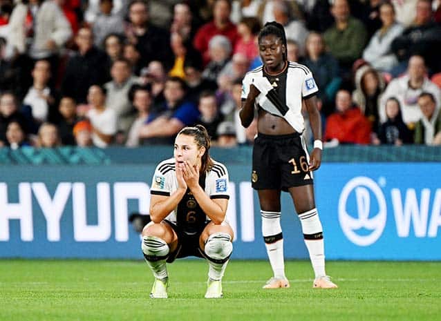 image Germany exit Women&#8217;s World Cup after draw with South Korea