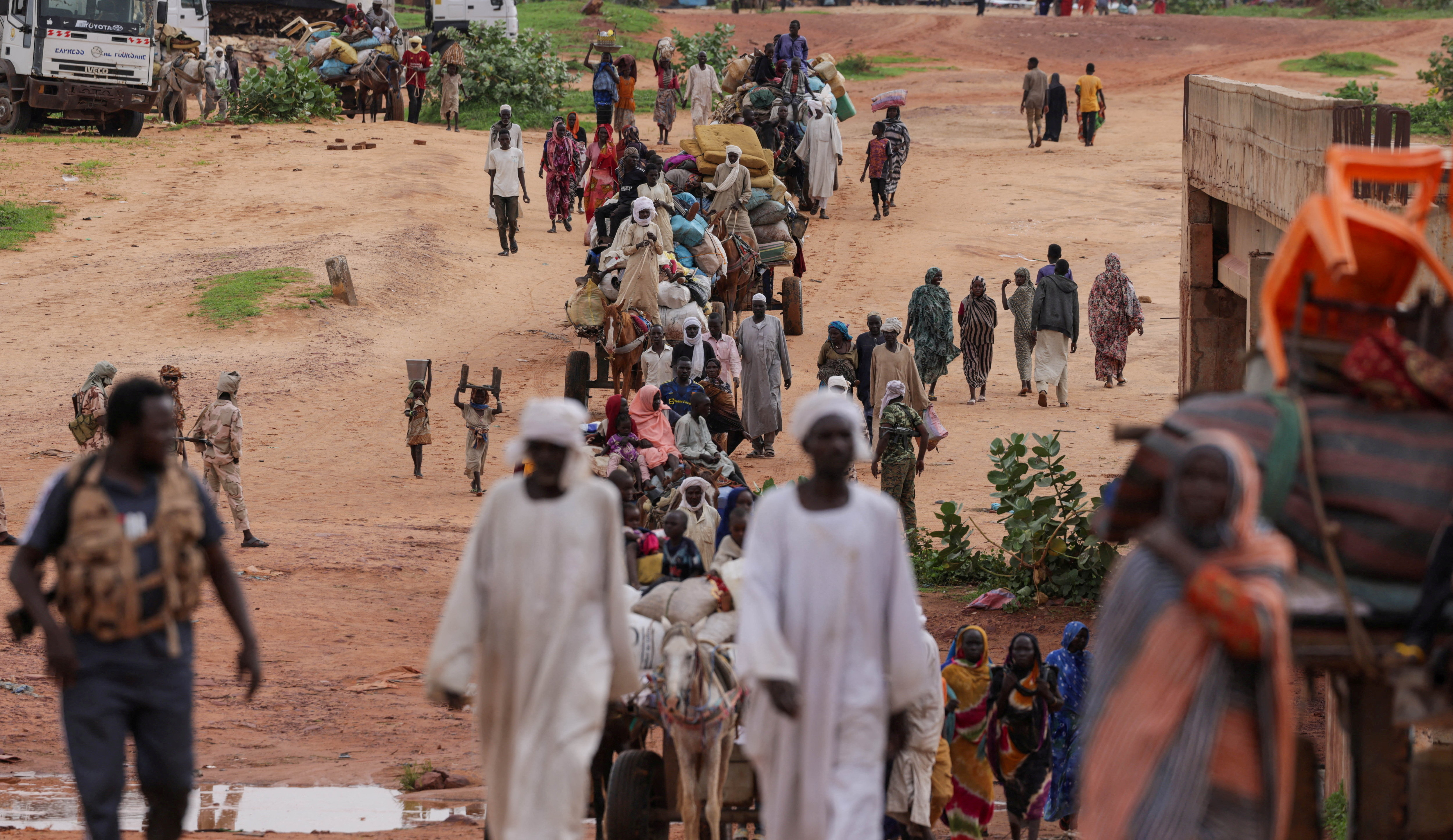 image UN now expects 1.8 million people to flee Sudan by year-end