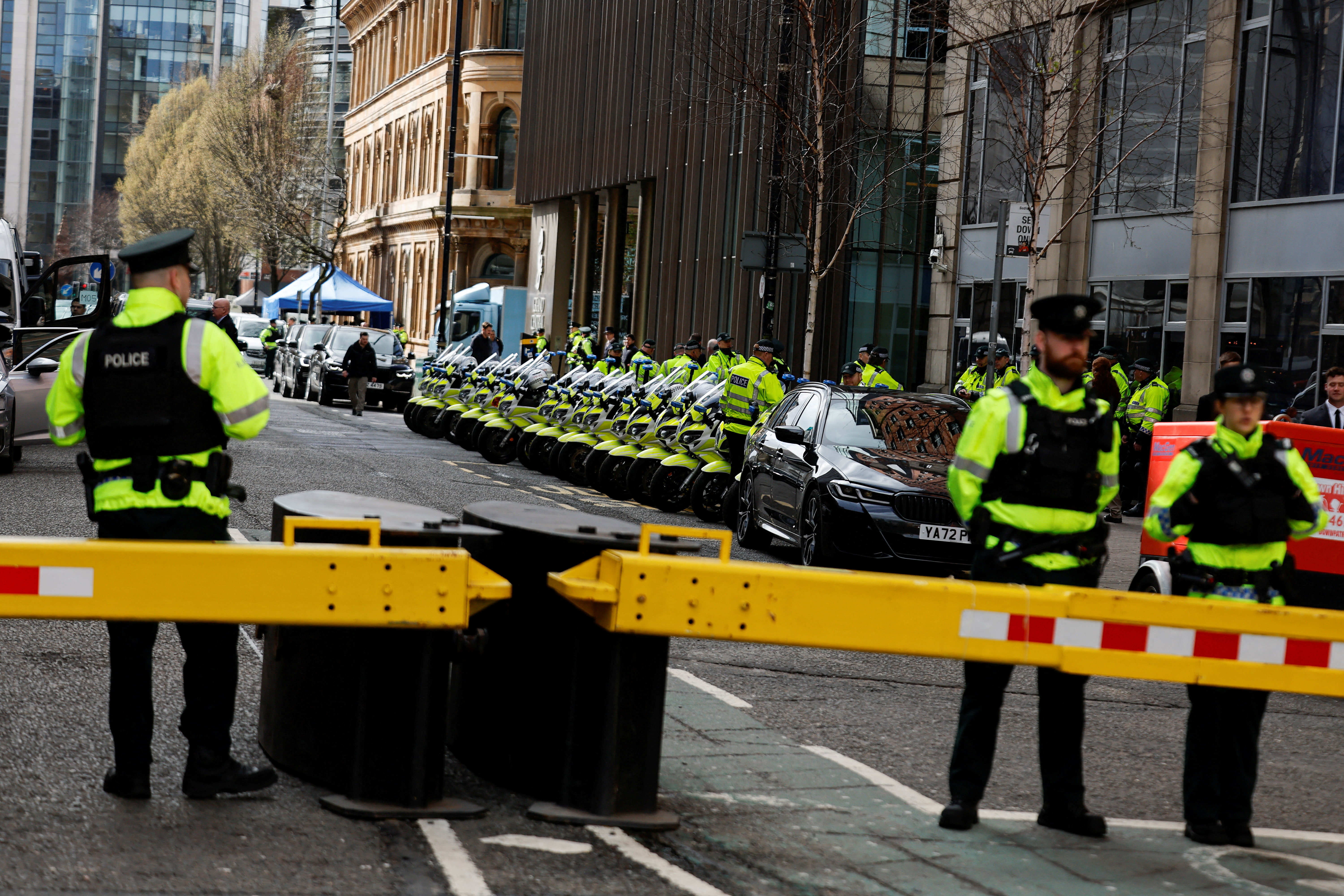 image Northern Irish police accidentally share names of all officers